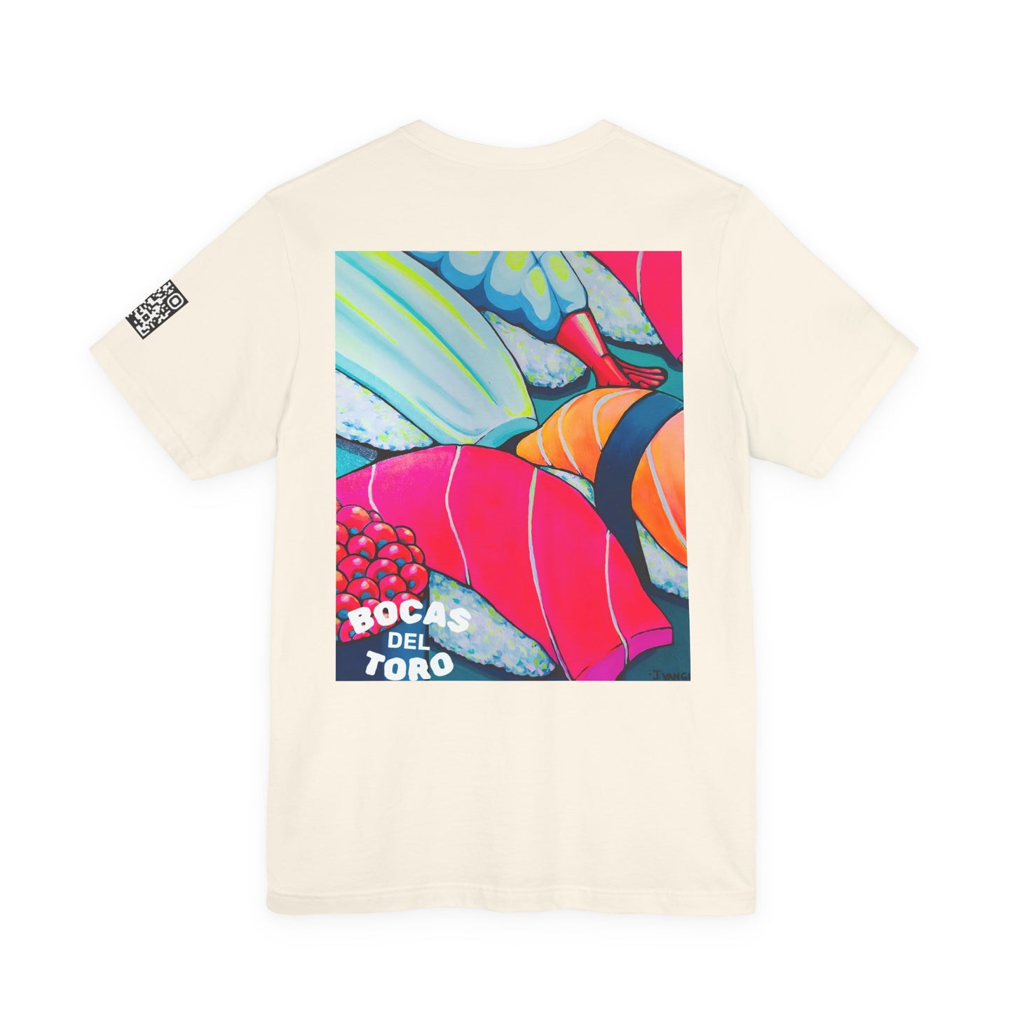 T-shirt unisexe néon Sushi
