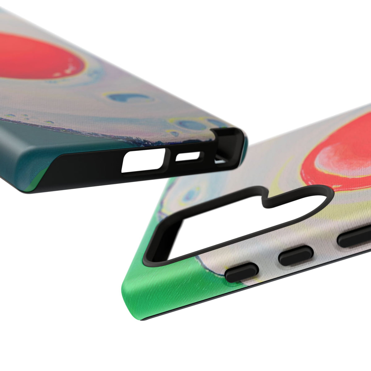 Neon Fried Egg Tough Phone Case