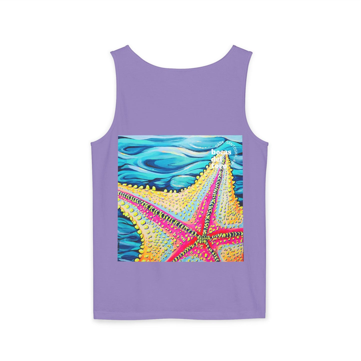 Unisex Starfish Beach Bocas Tank Top - Perfect for Summer Vibes