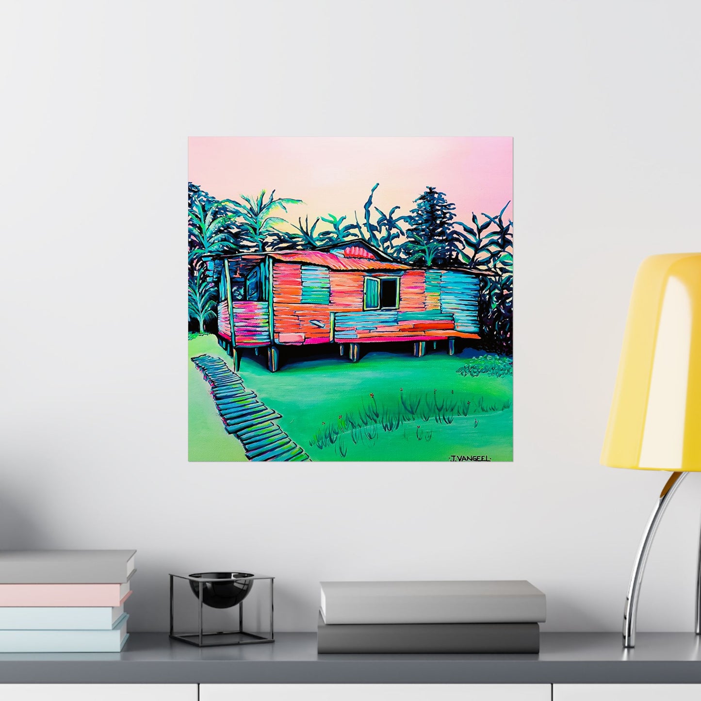 Luis Russell House Bocas Giclée Art Poster