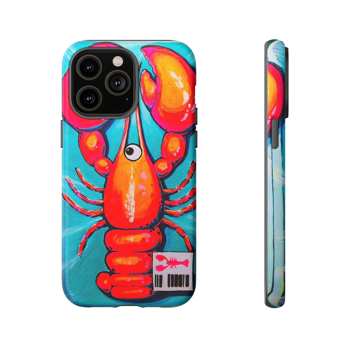 Neon Lobster Tough Phone Case