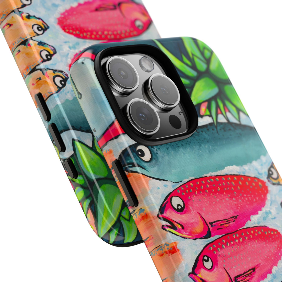 Neon Cabo Fish Market Tough Phone Case