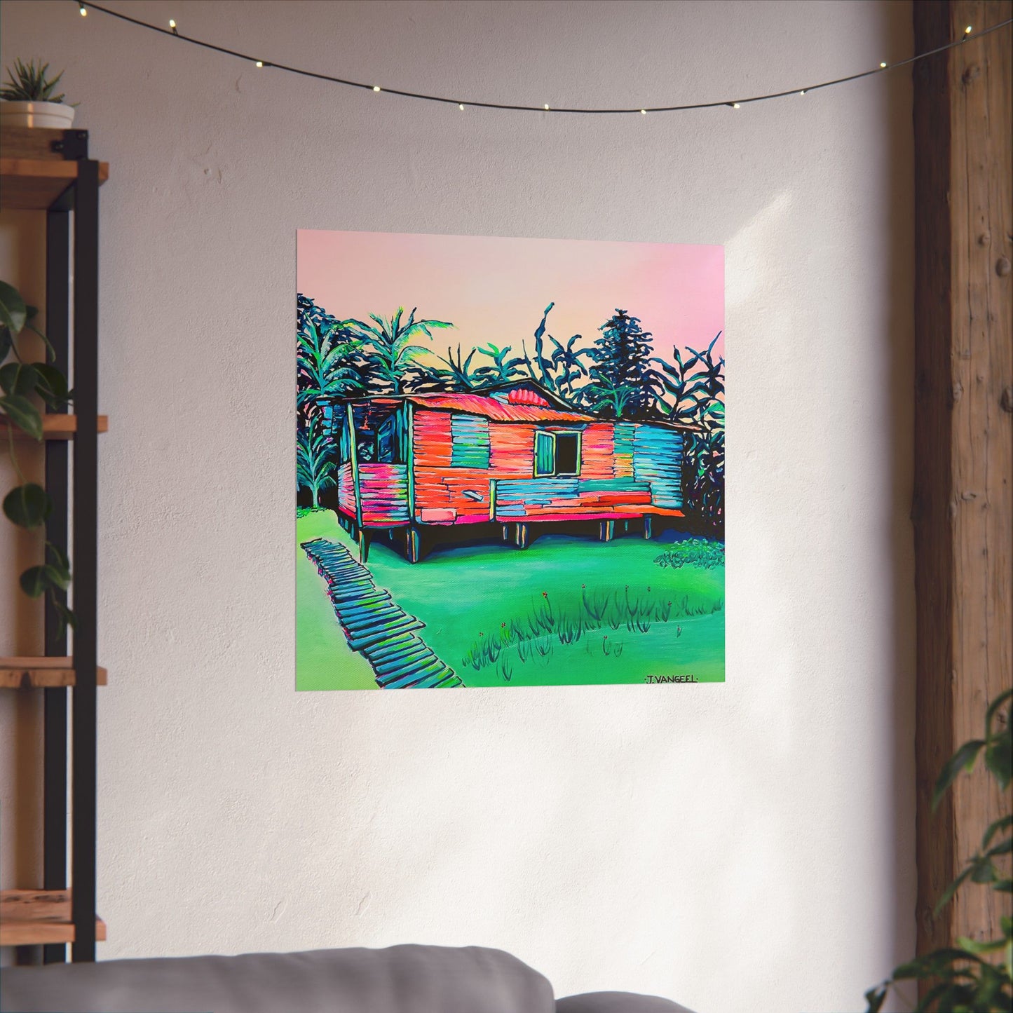 Luis Russell House Bocas Giclée Art Poster