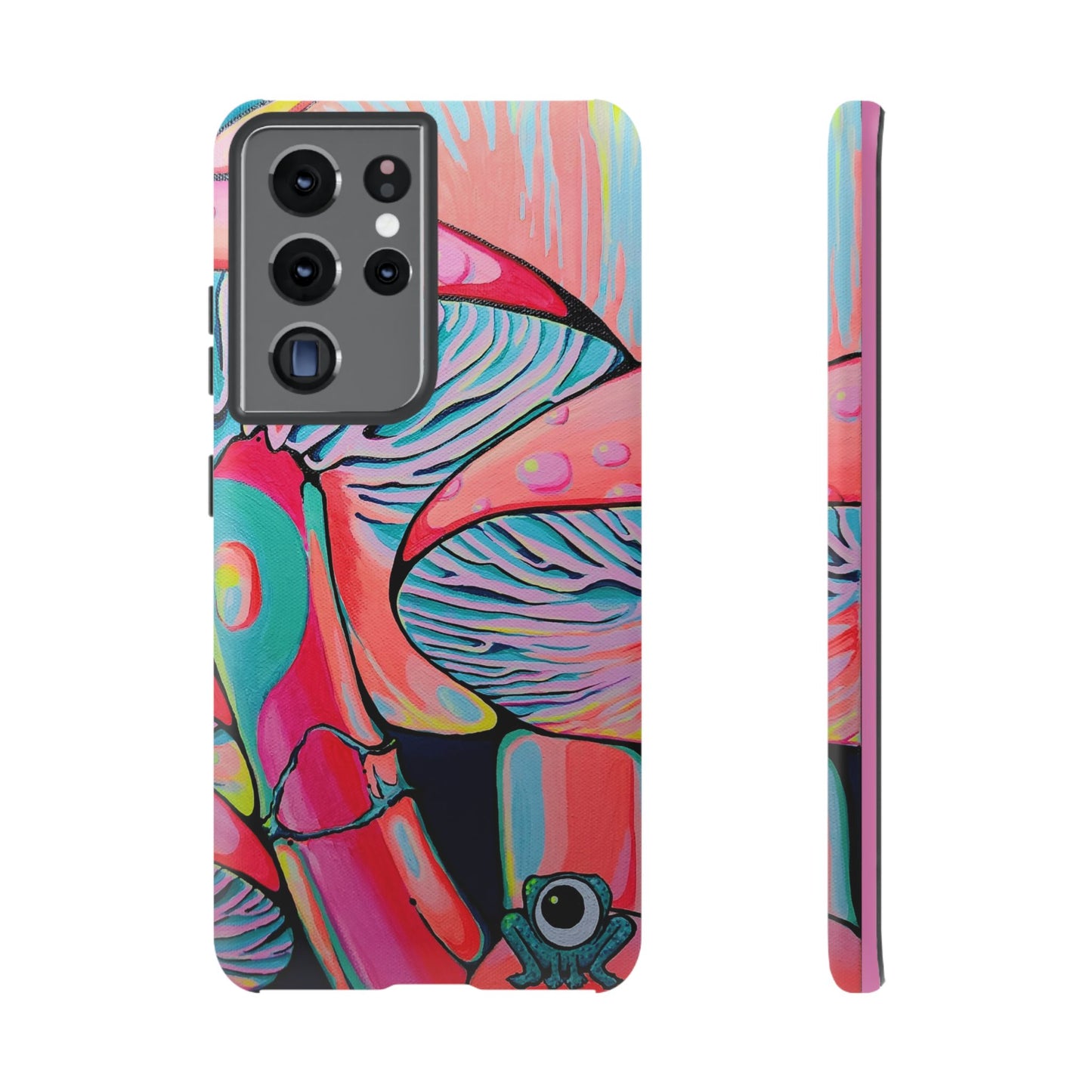 Neon Fat Bananas Tough Phone Case