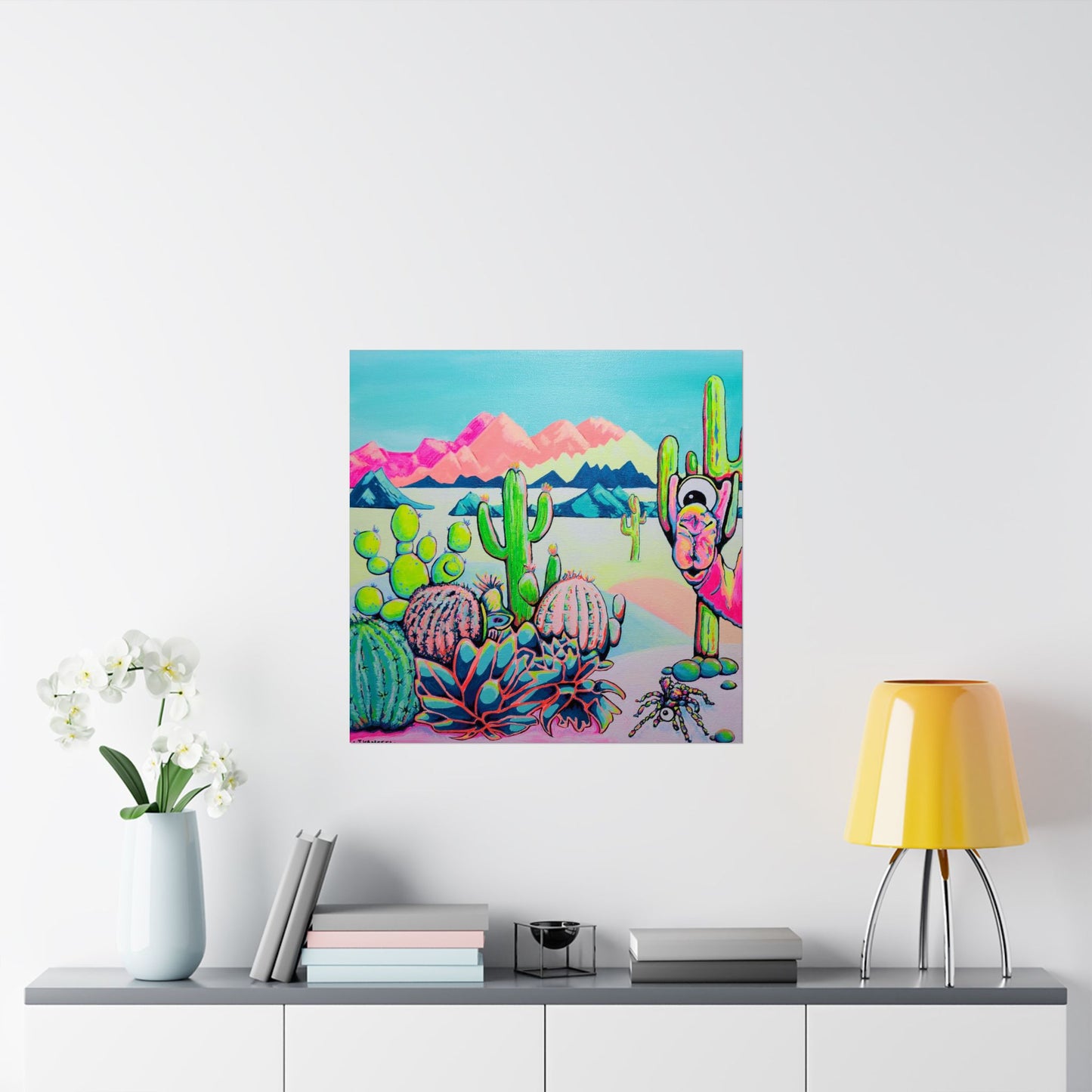 Cyclops Camel Giclée Art Poster