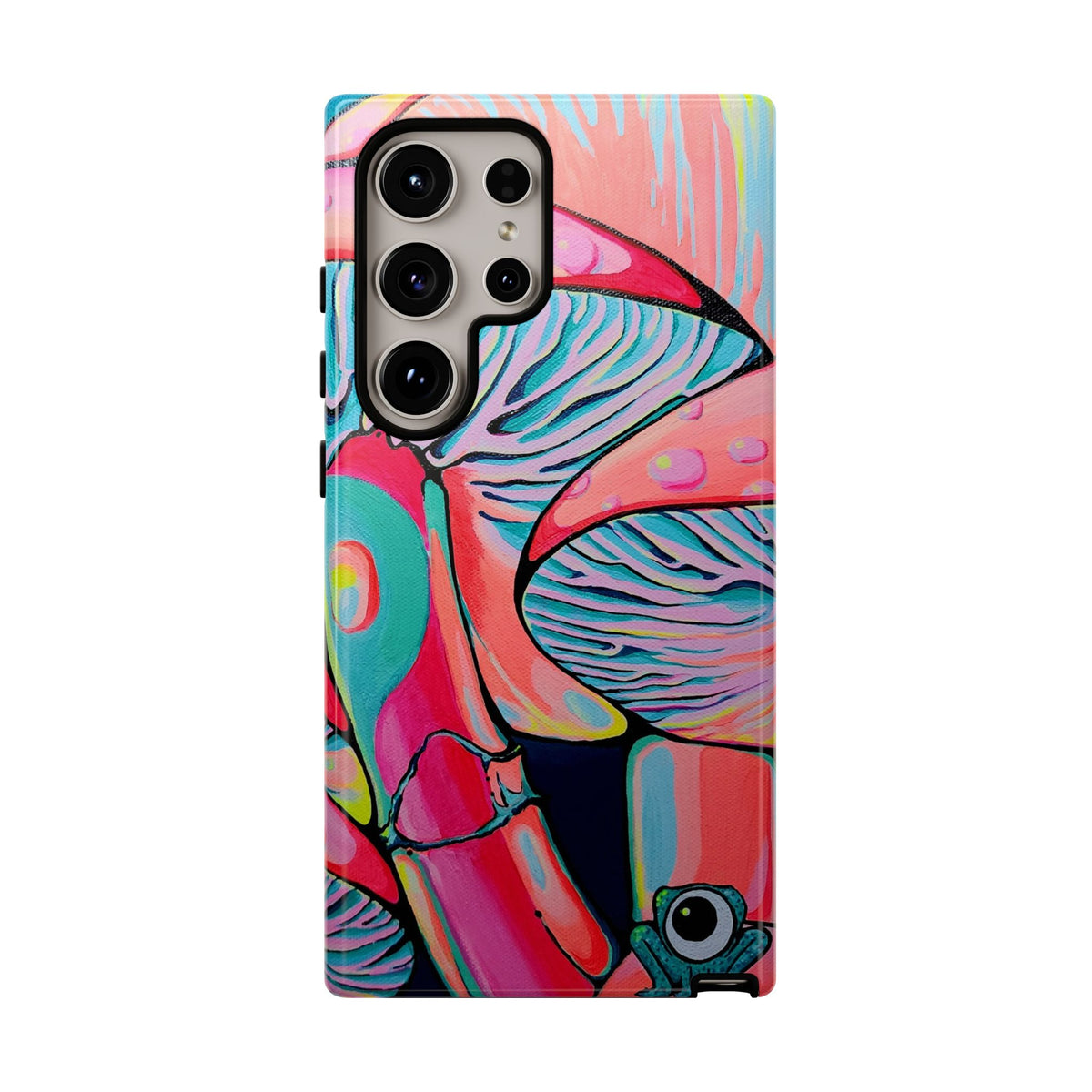 Coque de téléphone résistante Trippy Mushrooms
