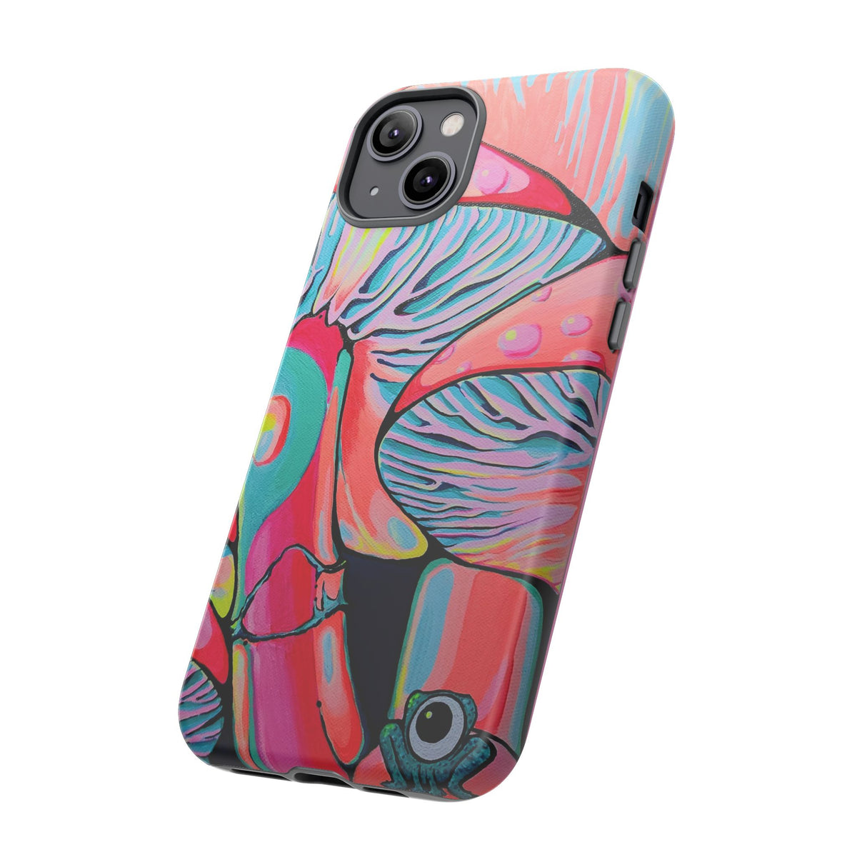 Coque de téléphone résistante Trippy Mushrooms