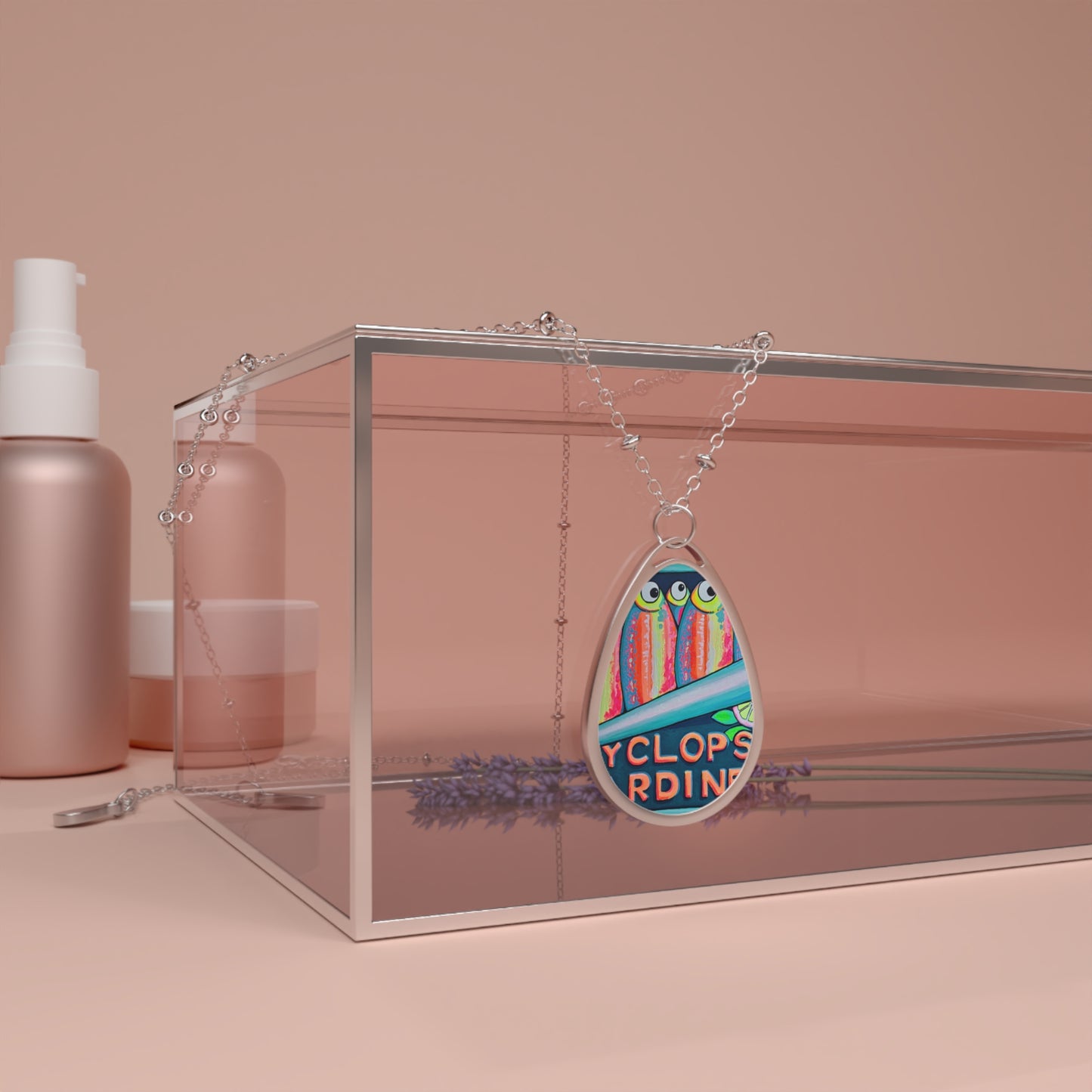Neon Sardines Necklace