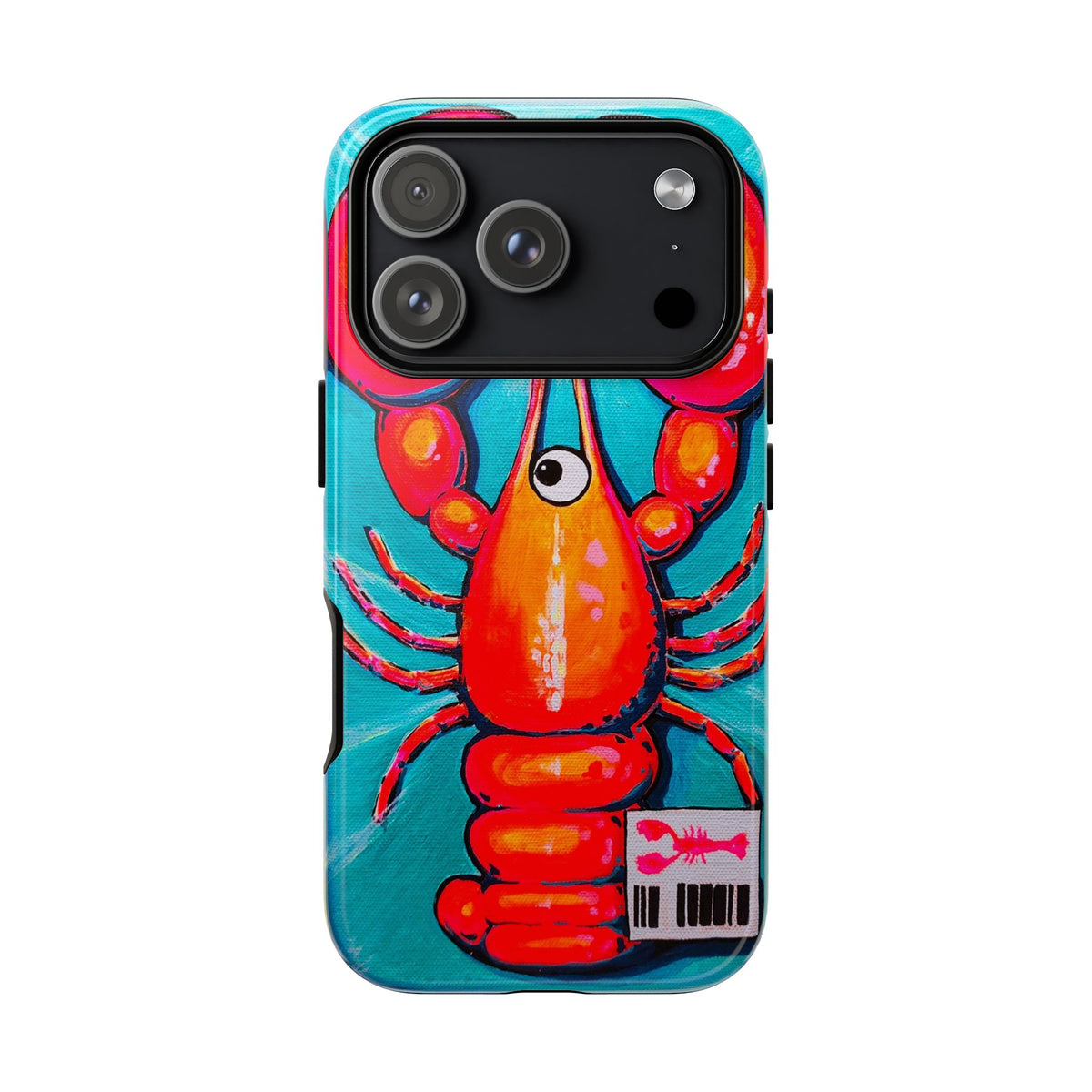 Neon Lobster Tough Phone Case