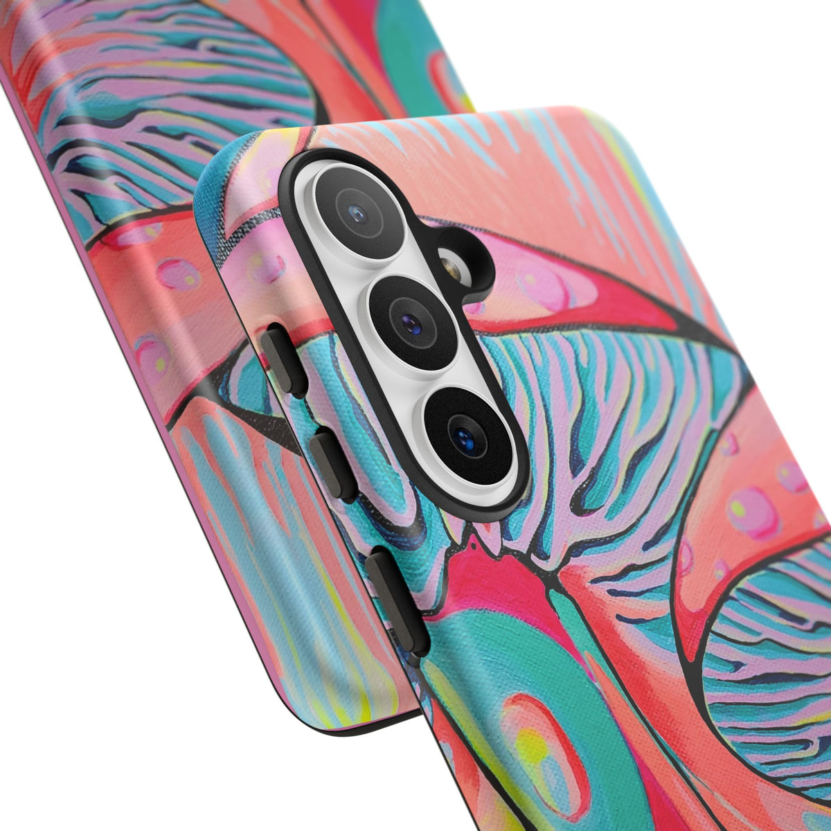 Coque de téléphone résistante Trippy Mushrooms