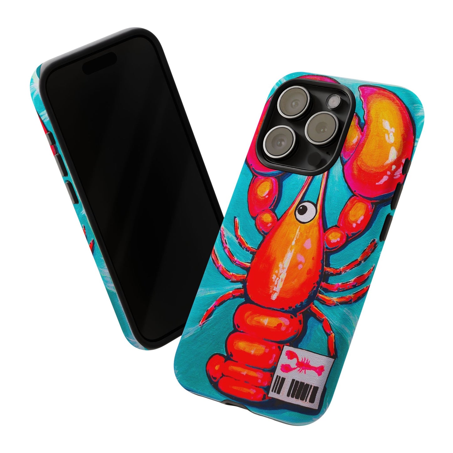 Neon Lobster Tough Phone Case