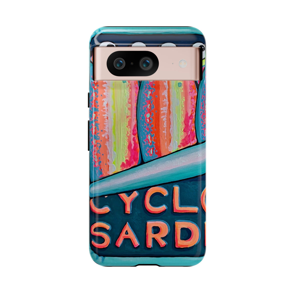 Neon Sardines Tough Phone Case