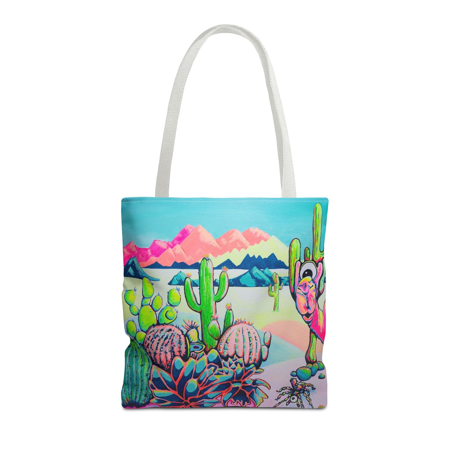 Premium Cyclops Camel Tote Bag, Original Artist Design, Reusable Shopping Tote,  Eco-Friendly