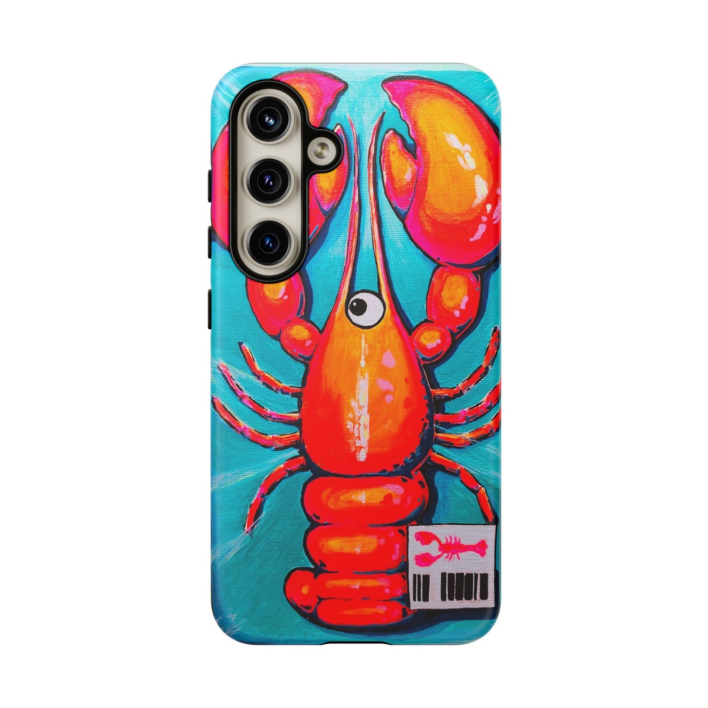 Neon Lobster Tough Phone Case