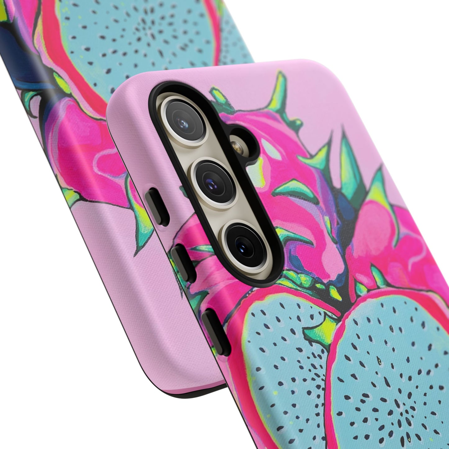 Neon Pink Dragon Fruit Tough Phone Case