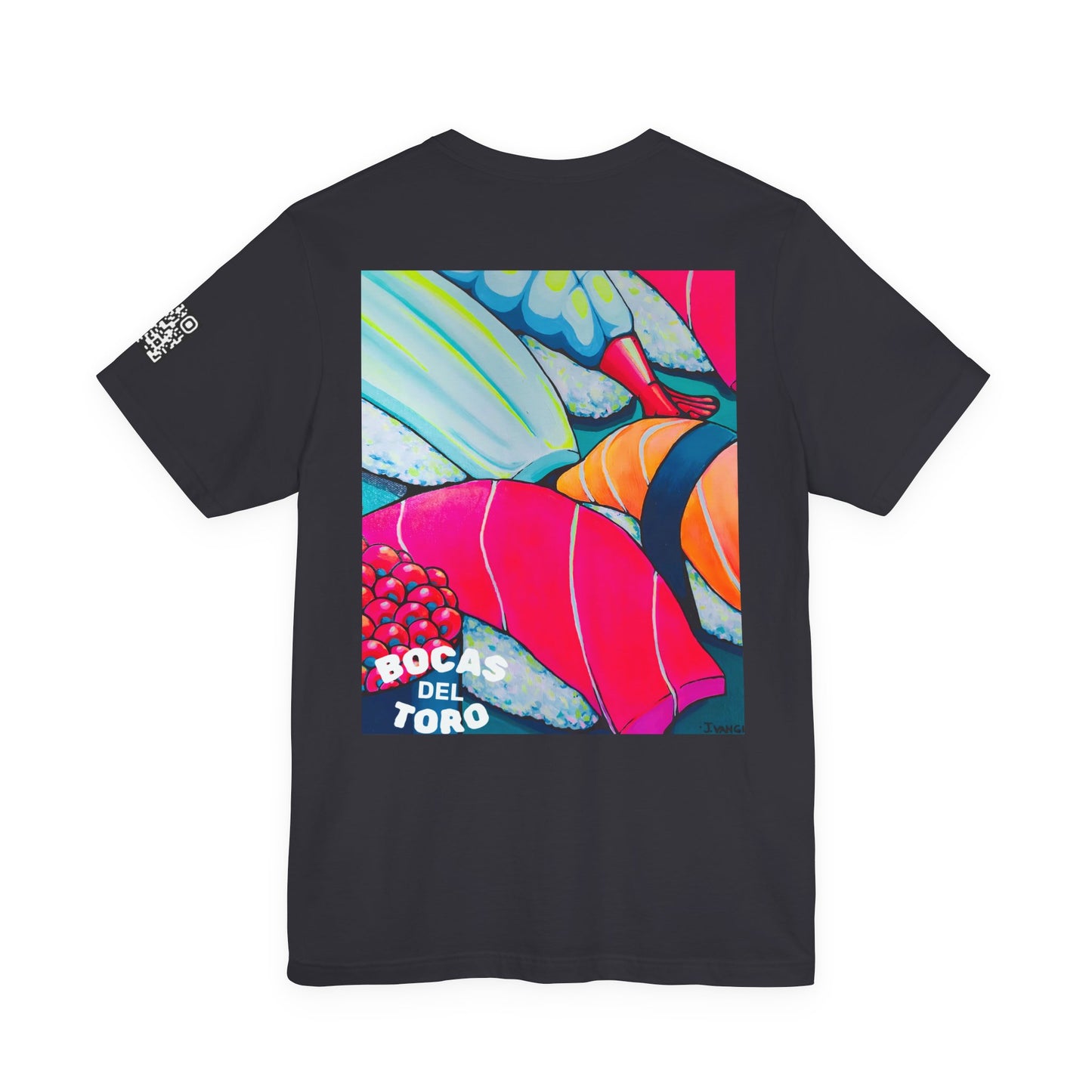 T-shirt unisexe néon Sushi