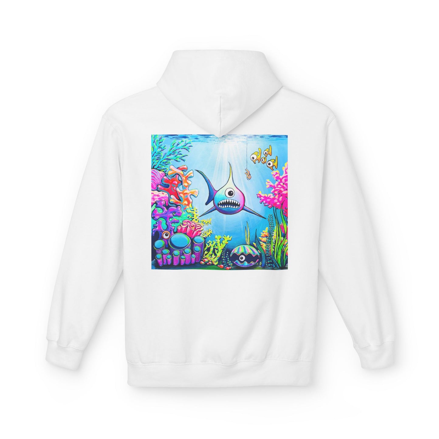 Unisex Cyclops Shark Soft Hoodie