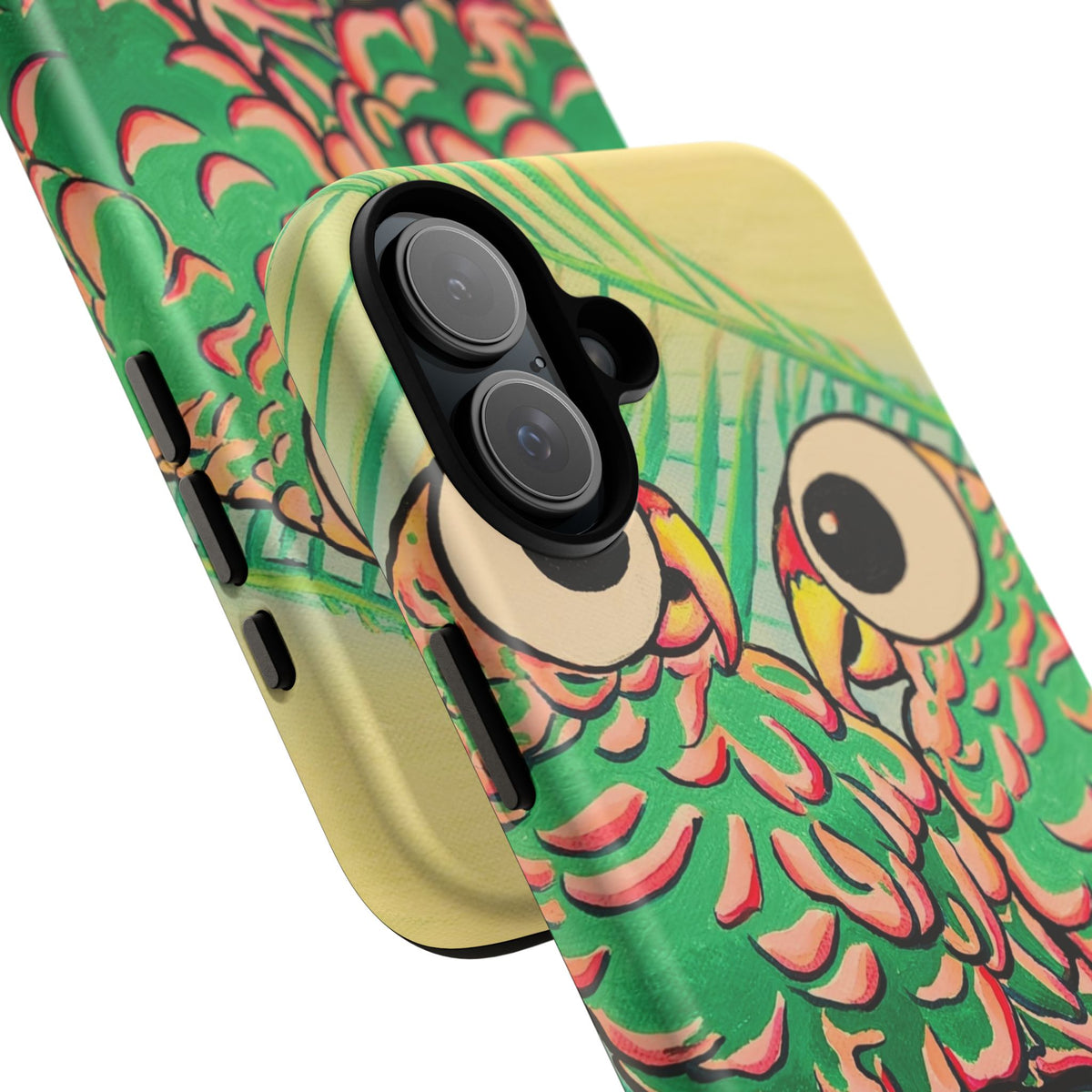 Chatty Cyclops Parrots Tough Phone Case