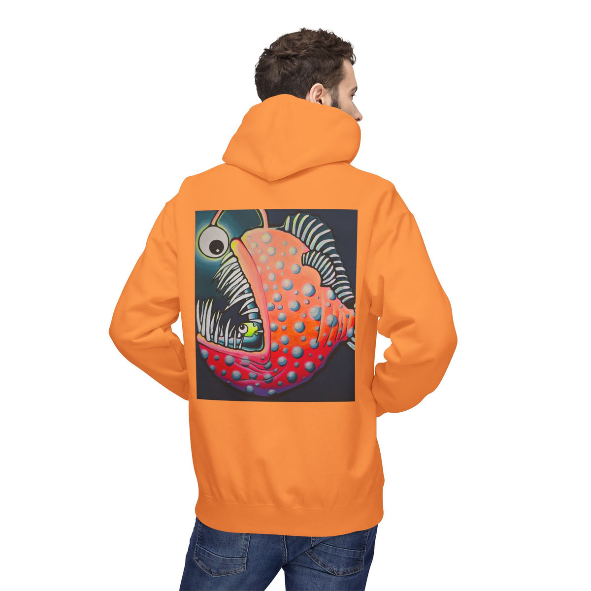 Unisex Cyclops Anglerfish Soft Hoodie