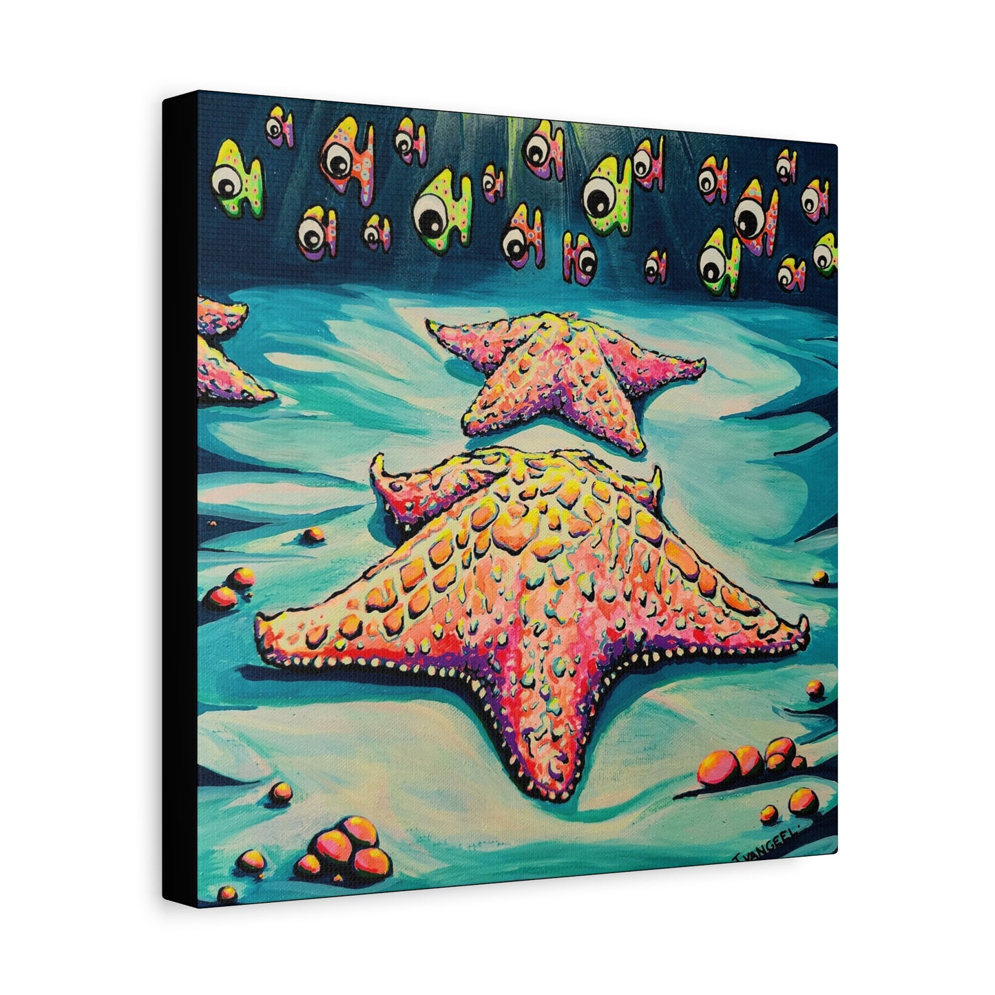 Cyclops Starfish Canvas Wall Art