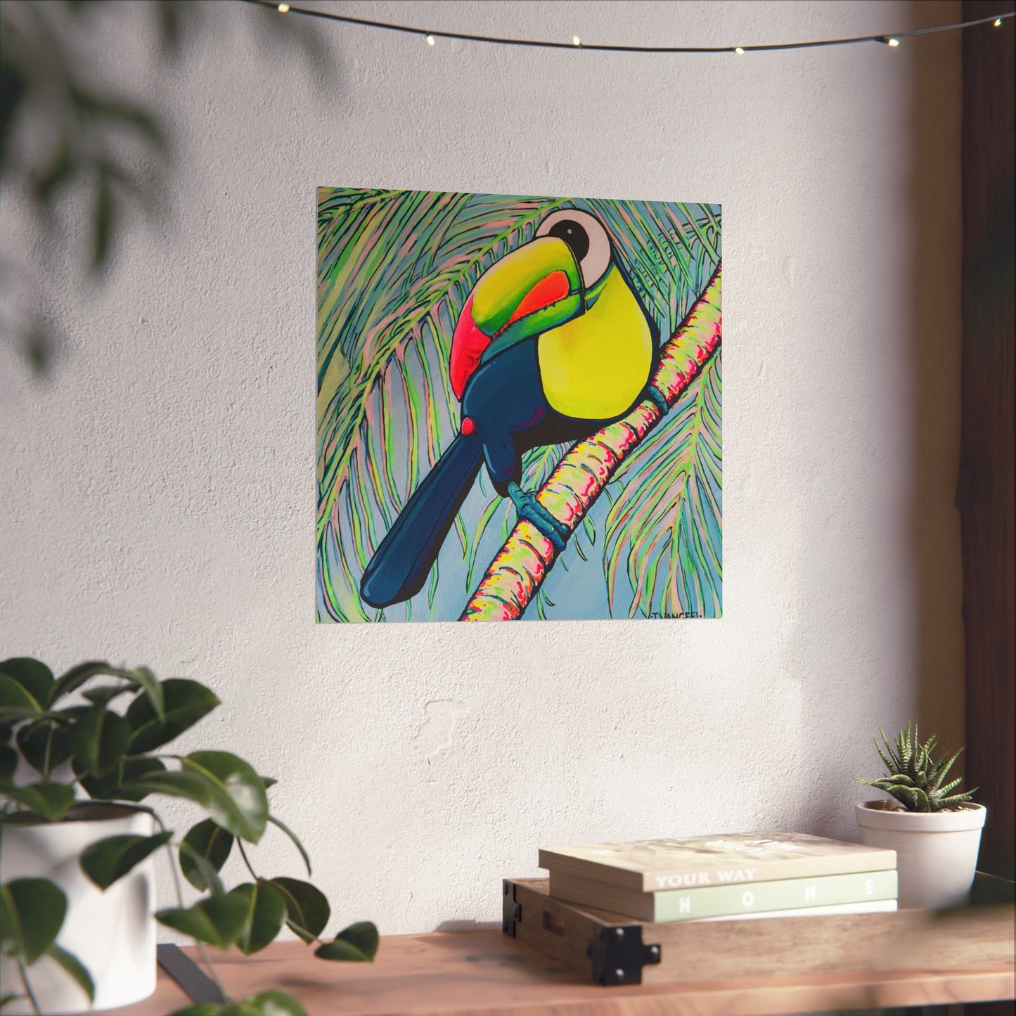 Cyclops Toucan Giclée Art Poster