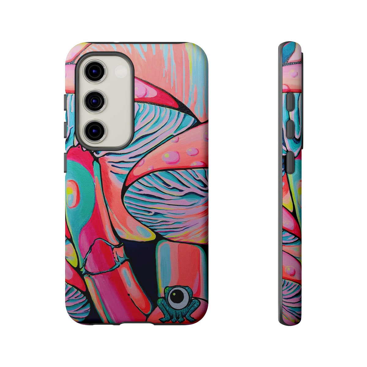 Coque de téléphone résistante Trippy Mushrooms