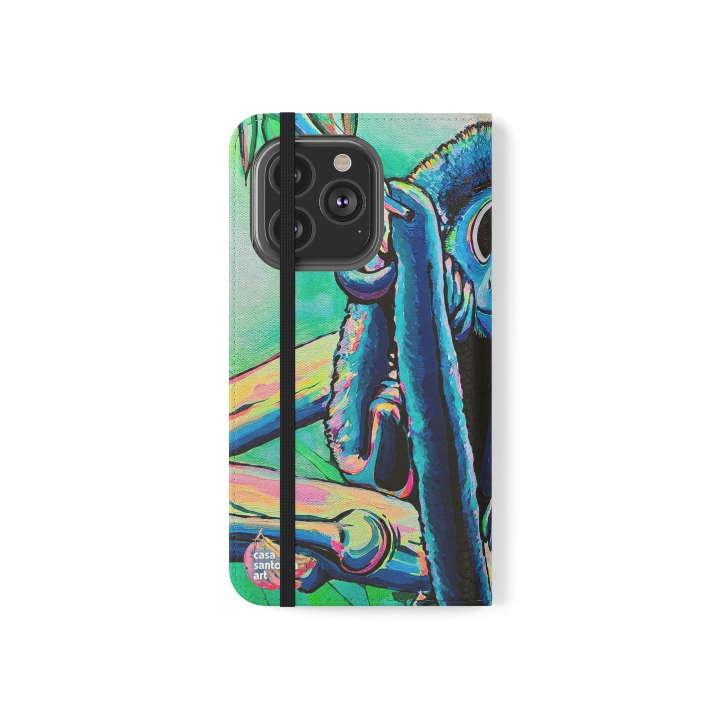 Cyclops Monkey Flip Phone Case – Wallet Cover with Card Slots