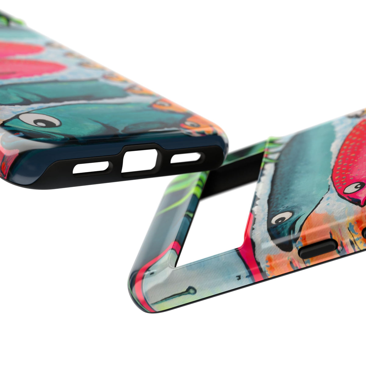 Neon Cabo Fish Market Tough Phone Case