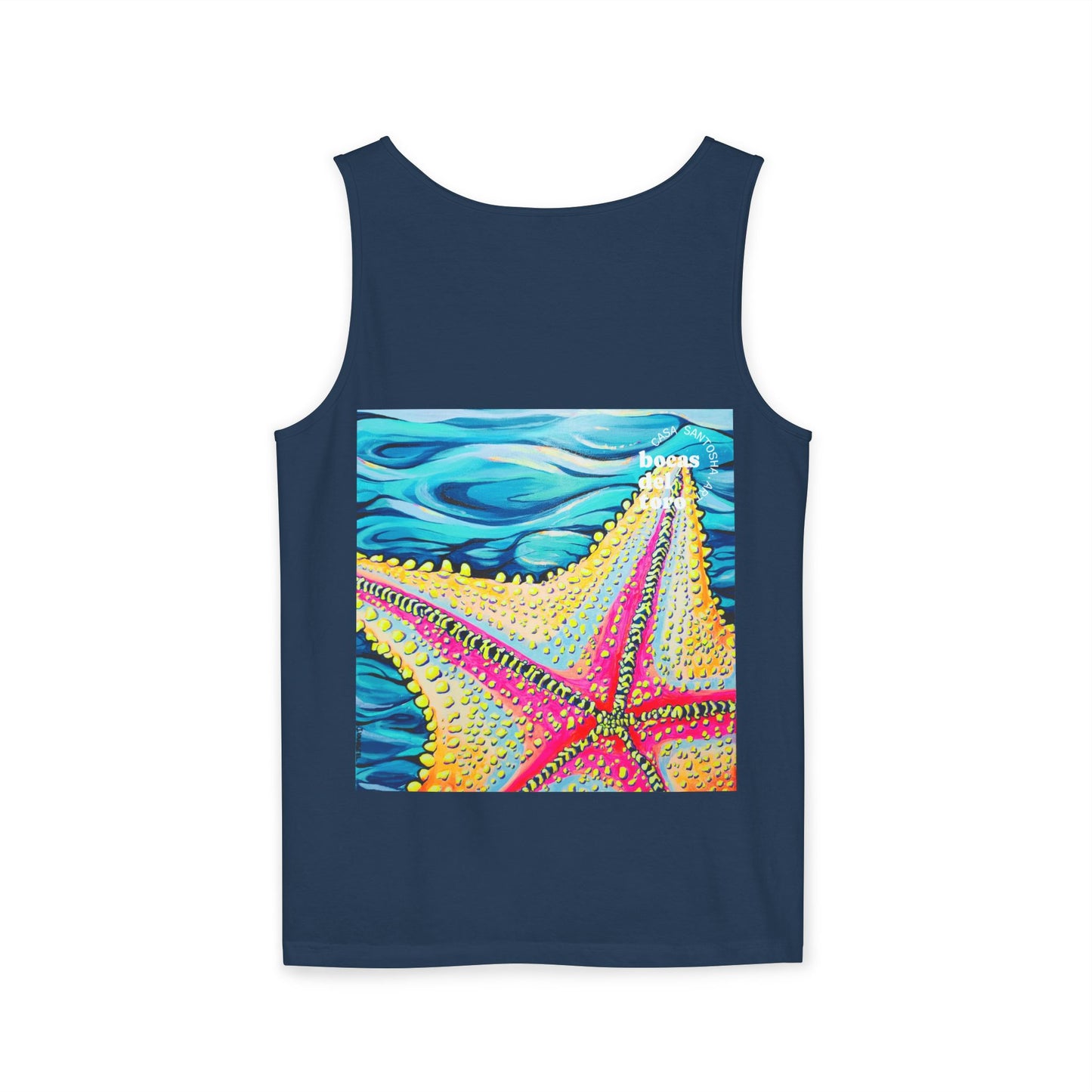 Unisex Starfish Beach Bocas Tank Top - Perfect for Summer Vibes
