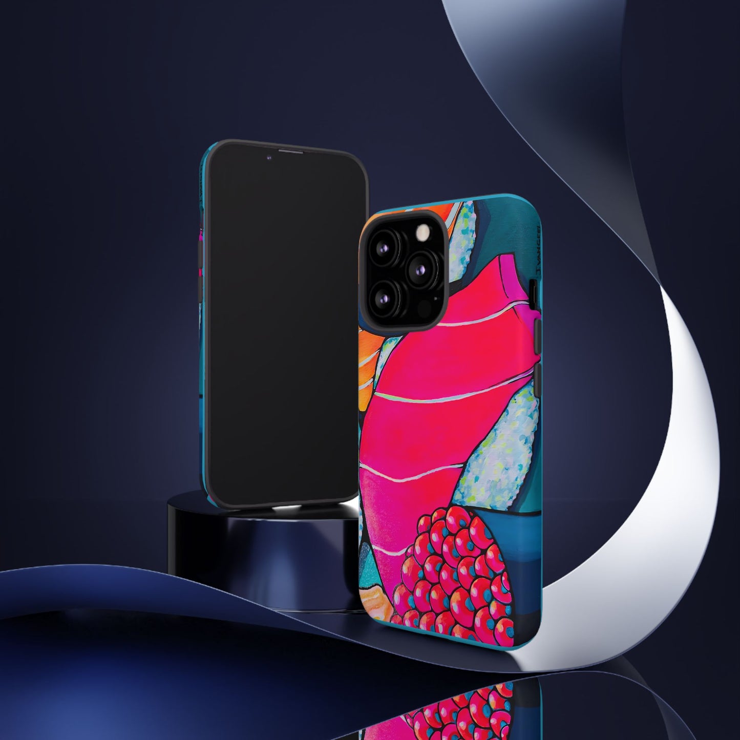 Coque de téléphone résistante Néon Sushi