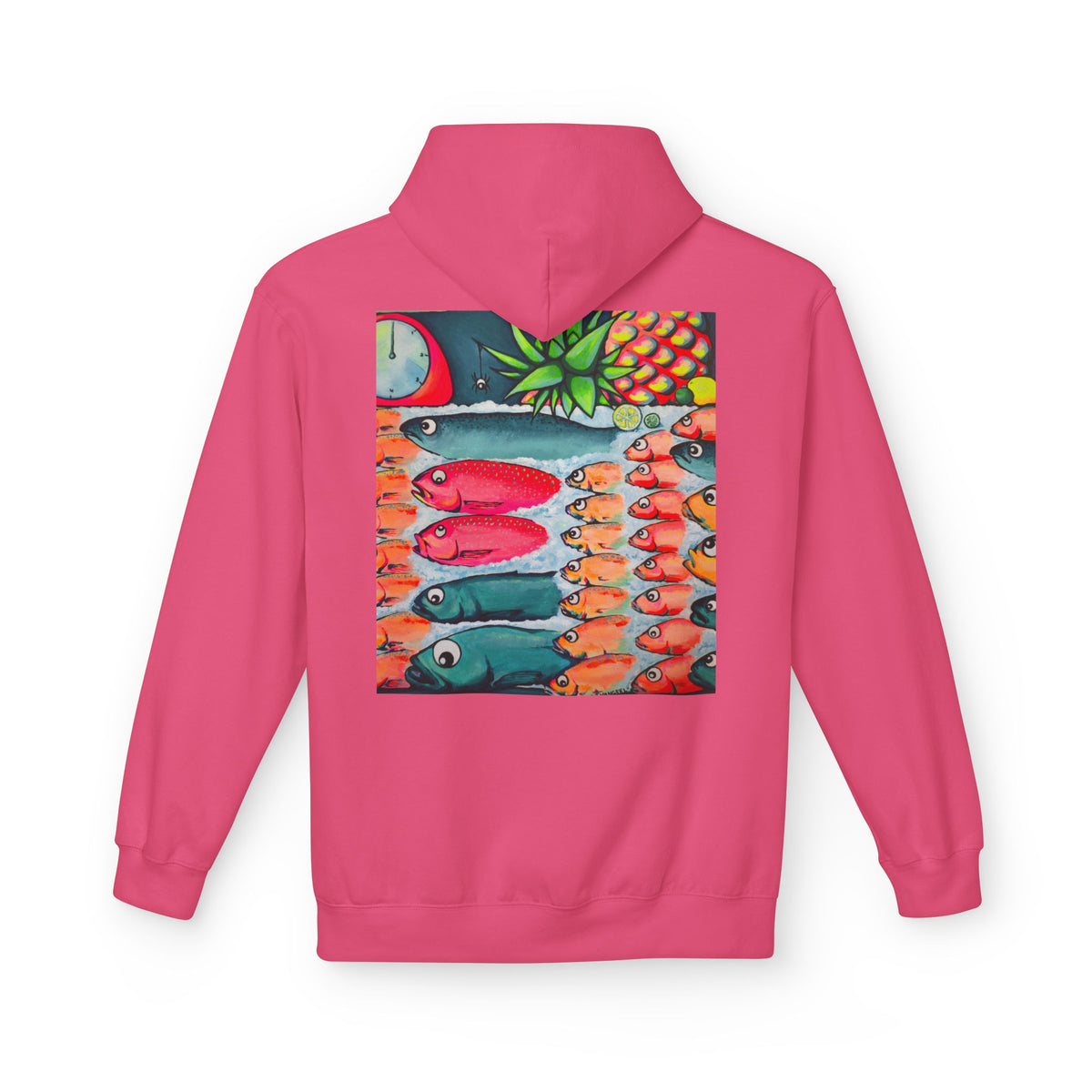 Unisex Neon Cabo Fish Market Soft Hoodie