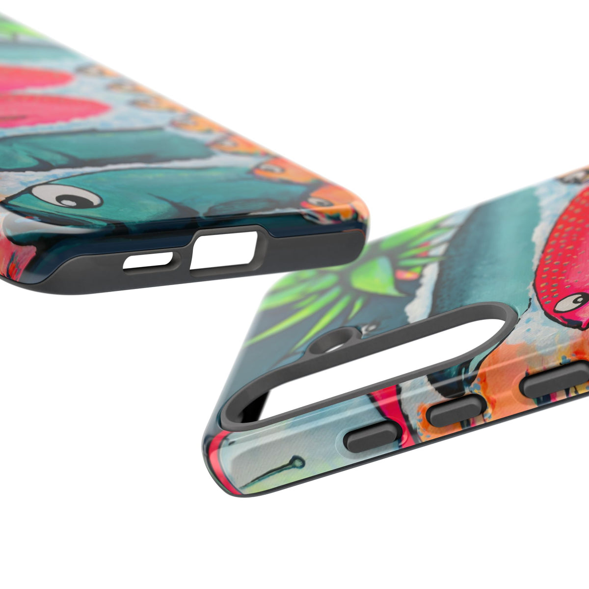 Neon Cabo Fish Market Tough Phone Case