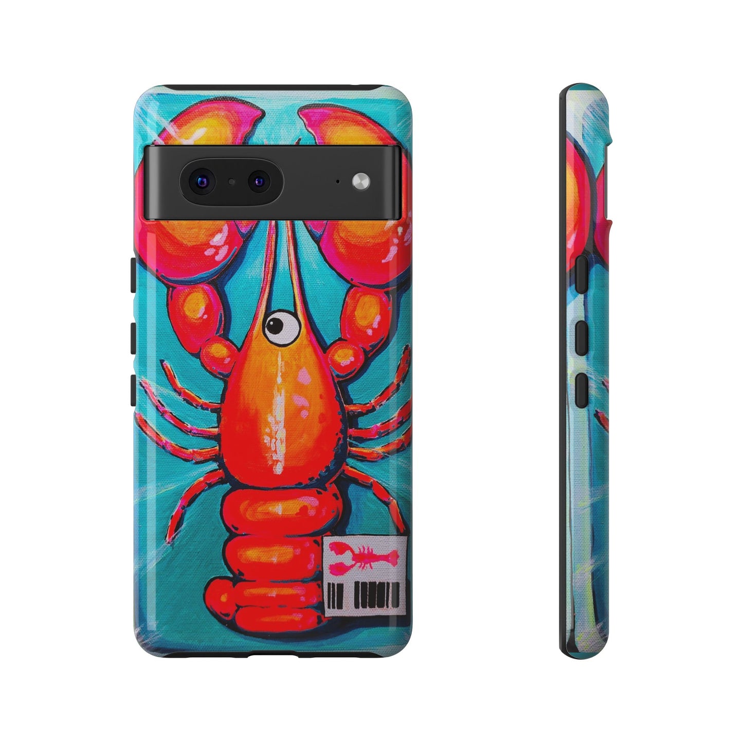 Neon Lobster Tough Phone Case