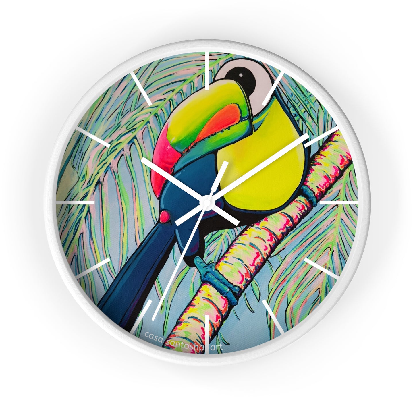 Cyclops Toucan Pop Art Wall Clock