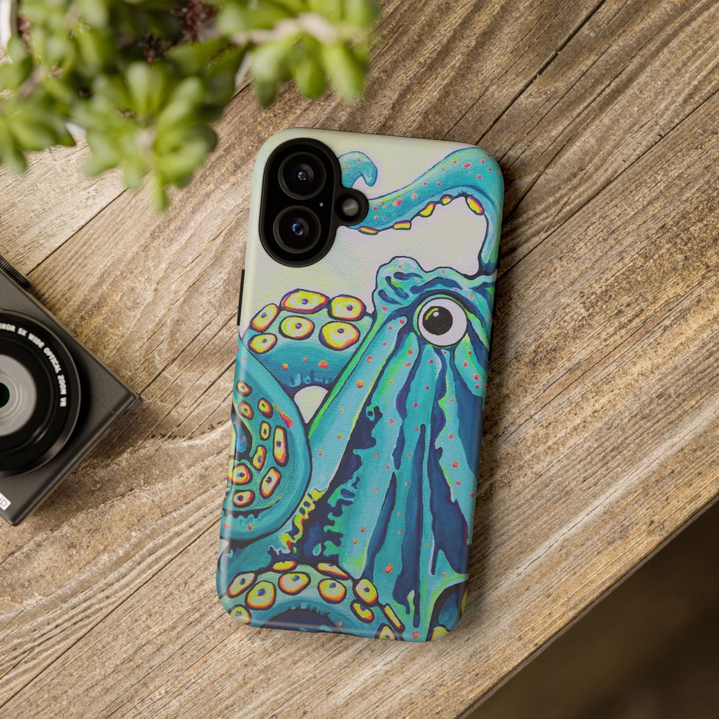 Cyclops Octopus Tough Phone Case