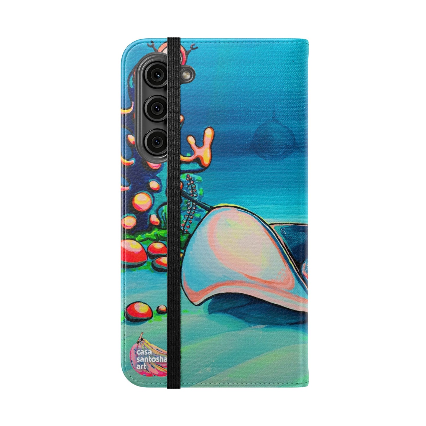 Cyclops Stingray Flip Phone Case – Wallet Cover with Card Slots