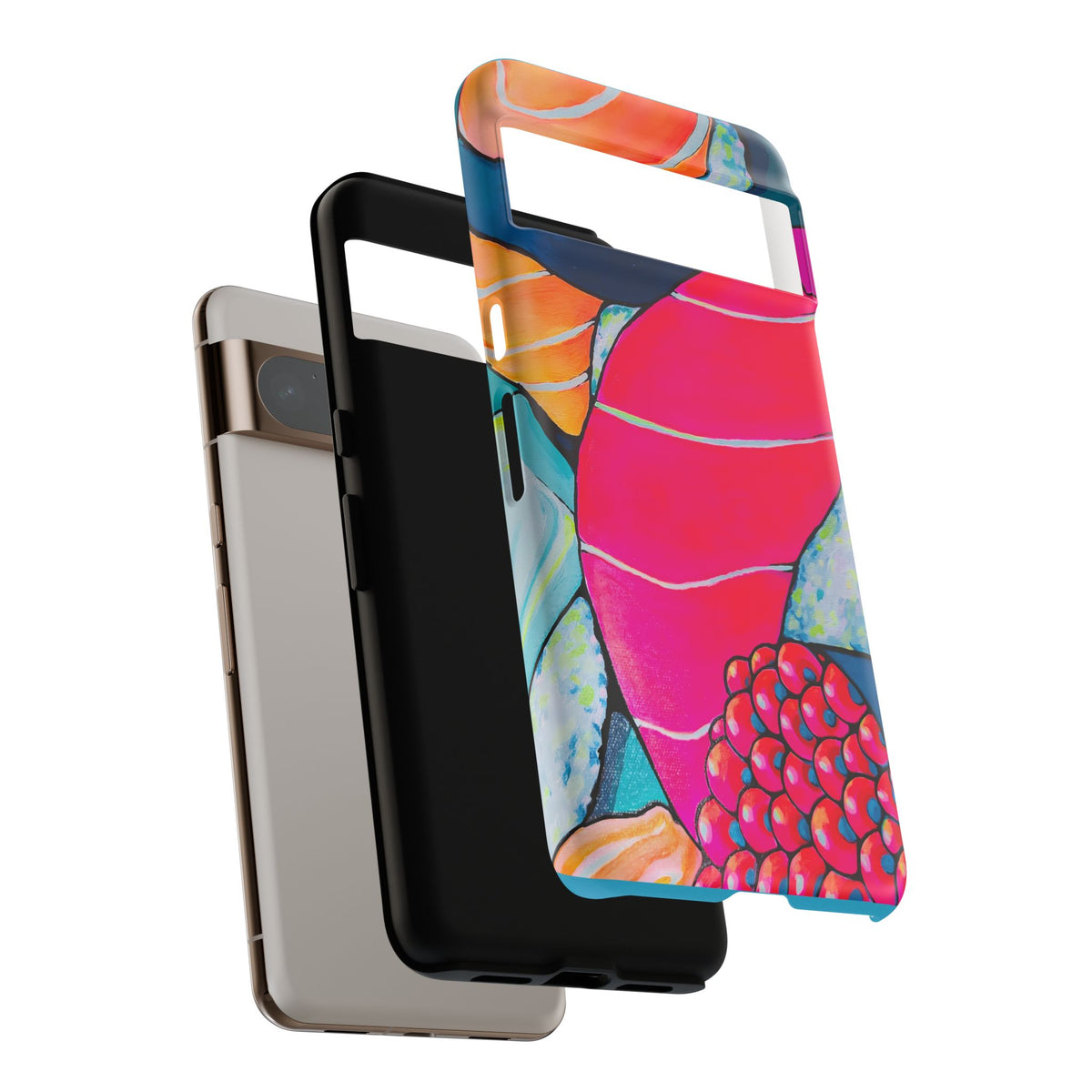 Coque de téléphone résistante Néon Sushi