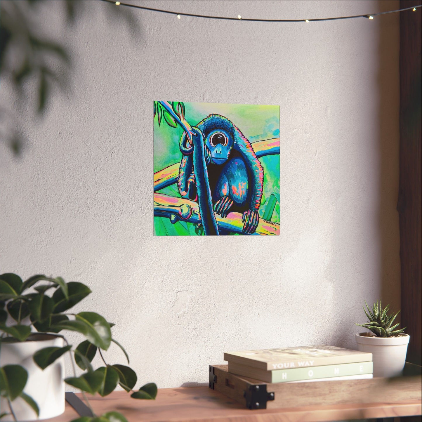 Cyclops Monkey Bocas Giclée Art Poster