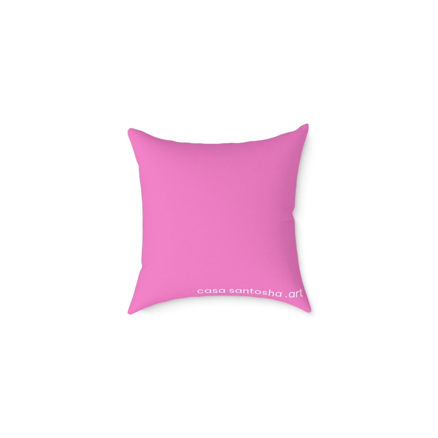 Neon Pink Dragon Fruit Art Canvas Decorative Pillow