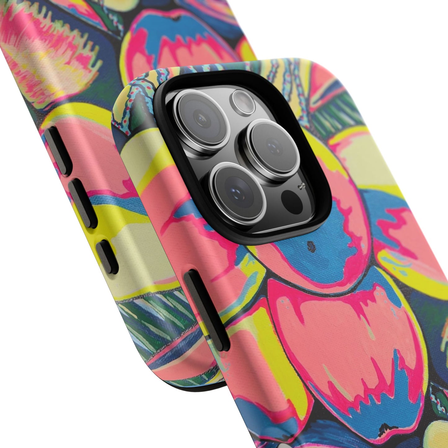 Neon Coconuts Tough Phone Case