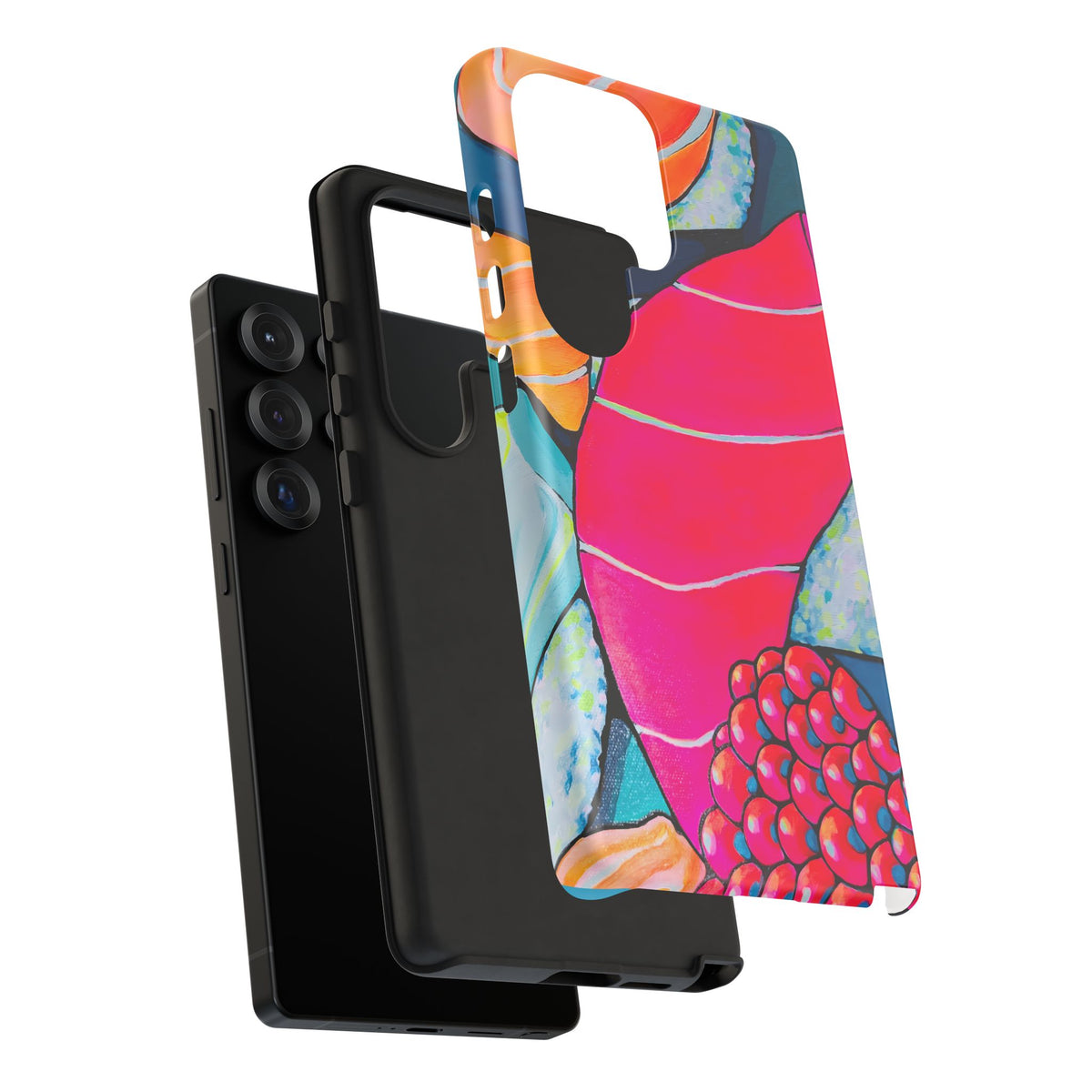 Coque de téléphone résistante Néon Sushi