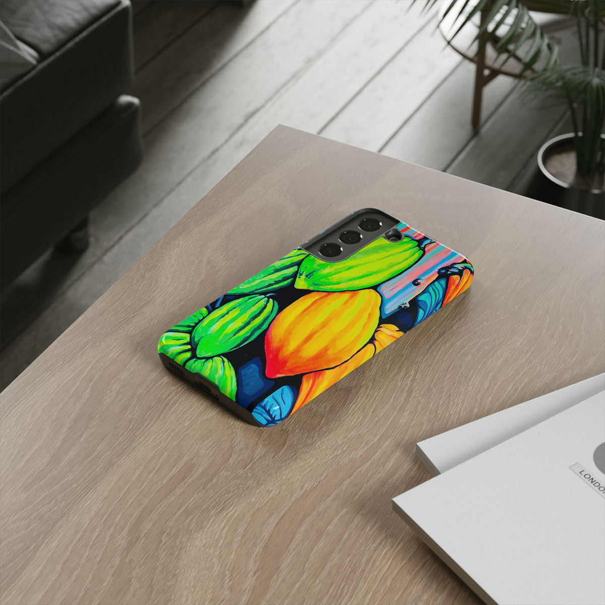 Coque de téléphone robuste Cacao Néon