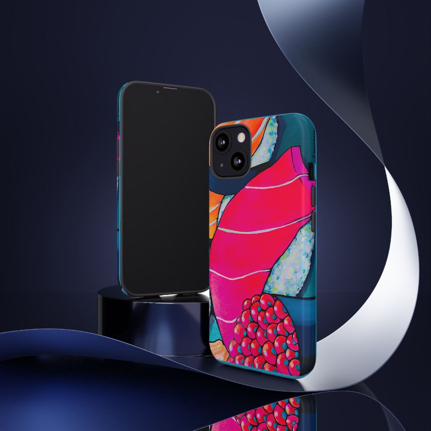 Coque de téléphone résistante Néon Sushi