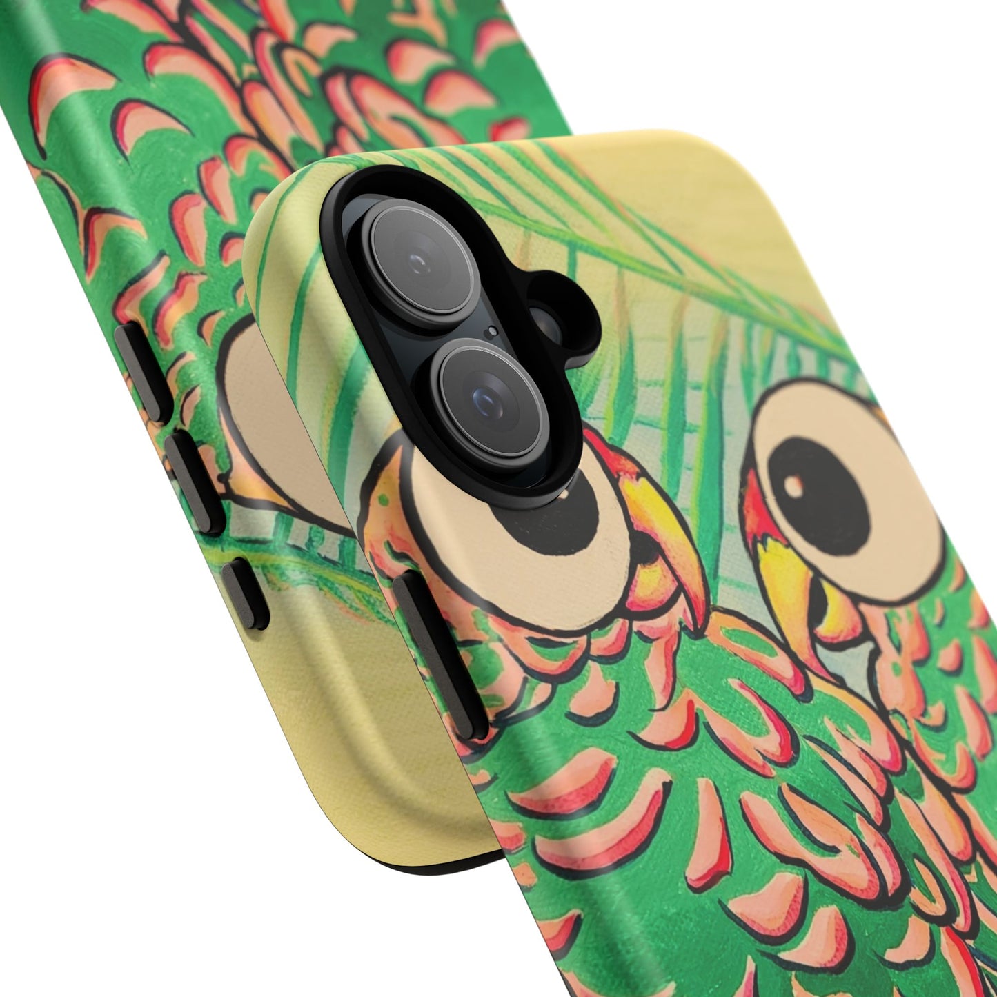 Chatty Cyclops Parrots Tough Phone Case