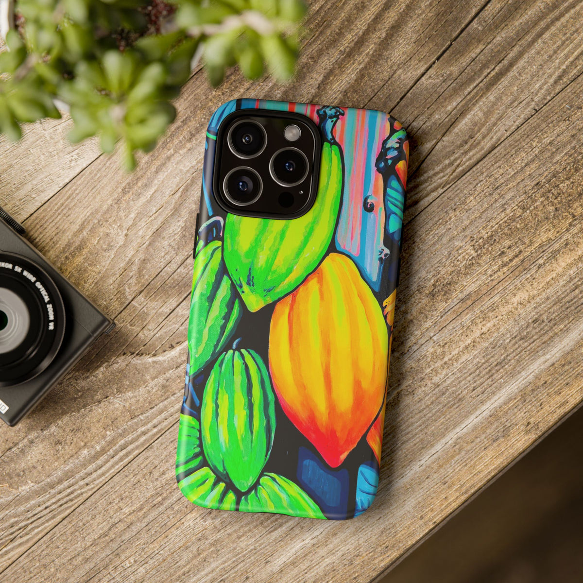 Coque de téléphone robuste Cacao Néon