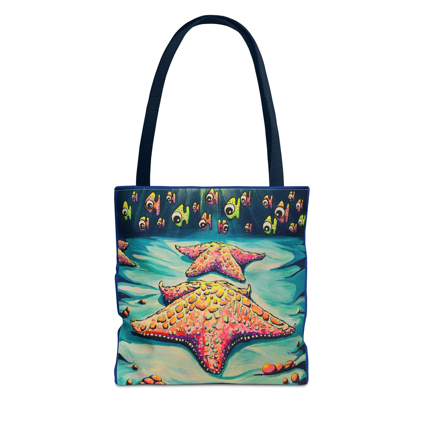Premium Cyclops Starfish Tote Bag, Original Artist Design, Reusable Shopping Tote, Eco-Friendly