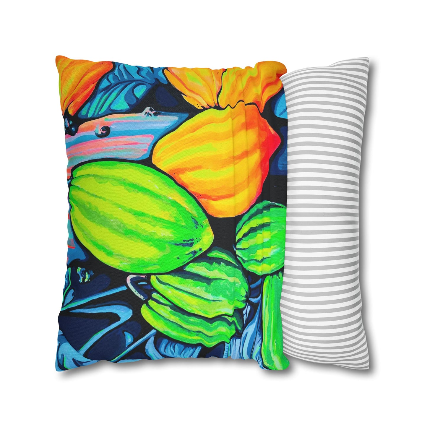Neon Cacao Pillowcase for Throw Pillow, Cover Only