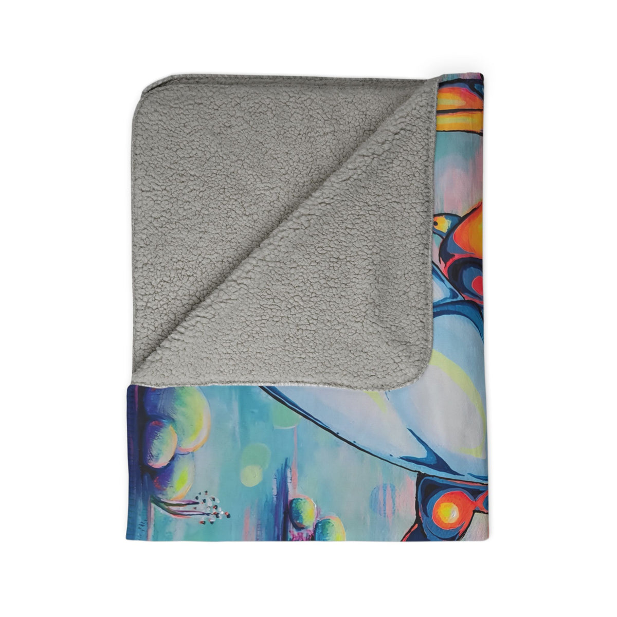 Cyclops Crab Fleece Sherpa Blanket