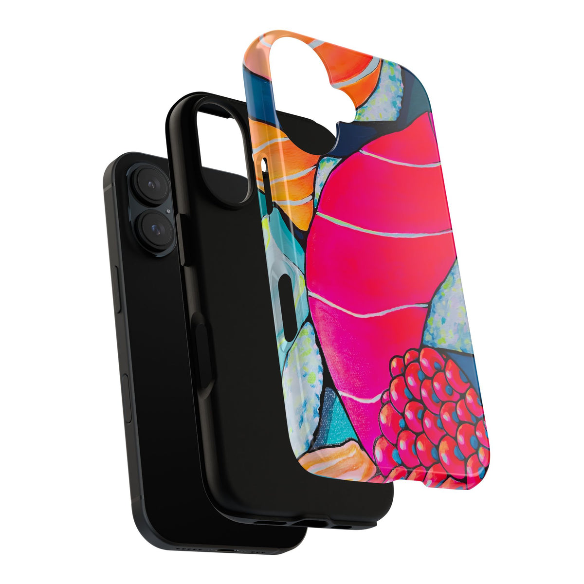 Coque de téléphone résistante Néon Sushi