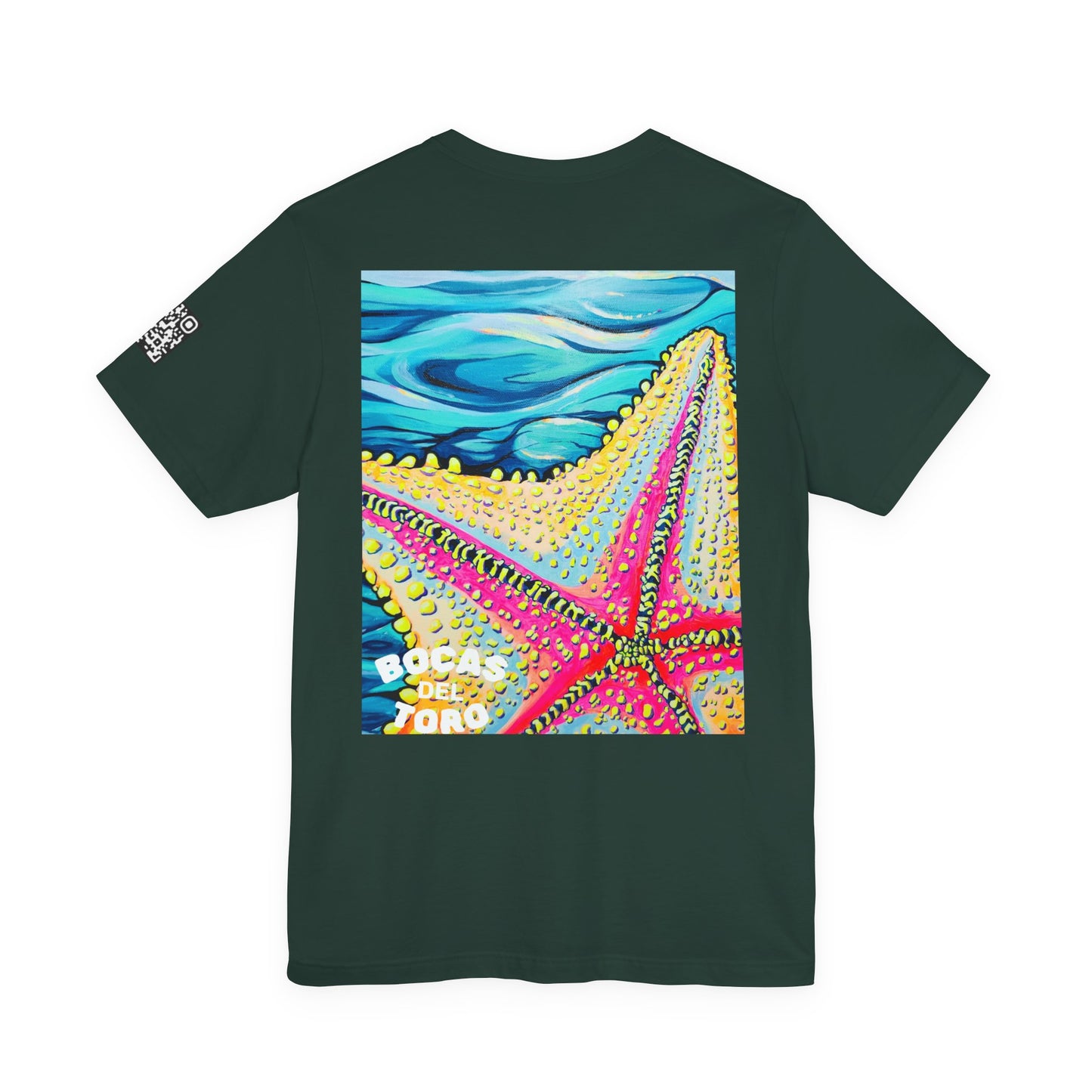 Unisex Starfish Beach Bocas Tee